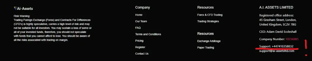 AI Assets LTD AI Assets LTD