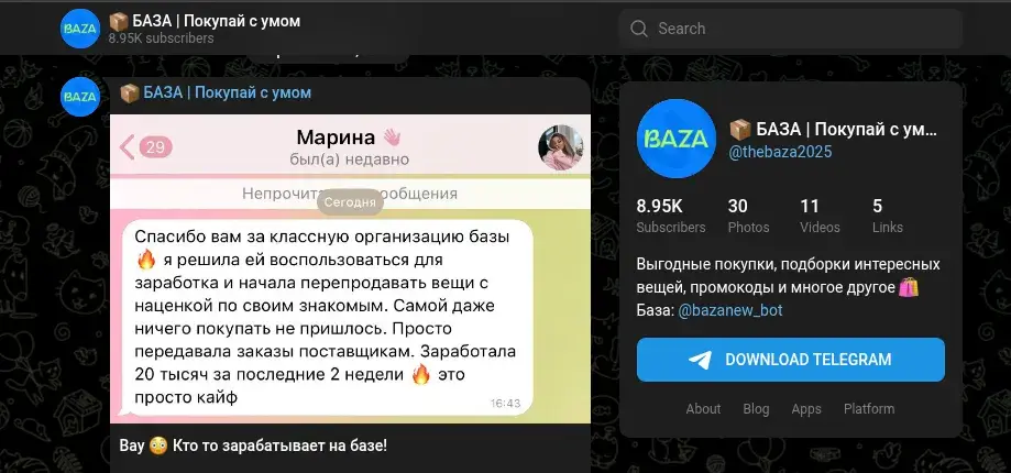baza new отзывы