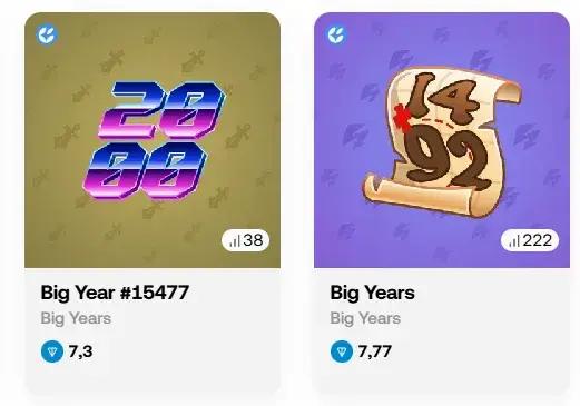 big year подарок телеграм