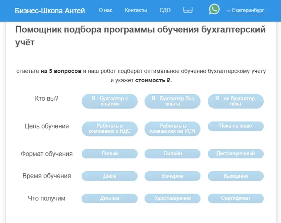 бизнес школа антей