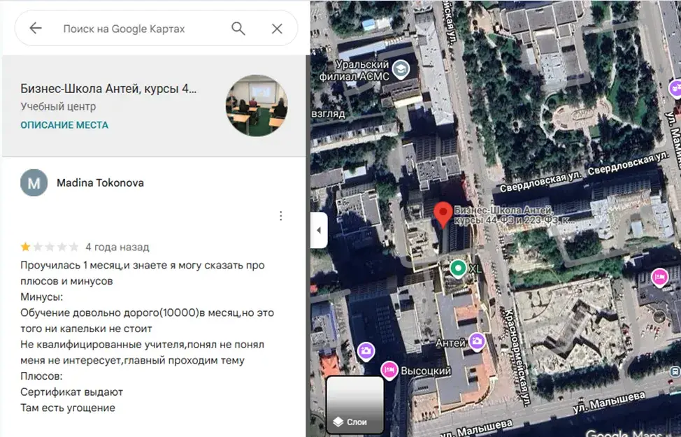 бизнес школа антей отзывы