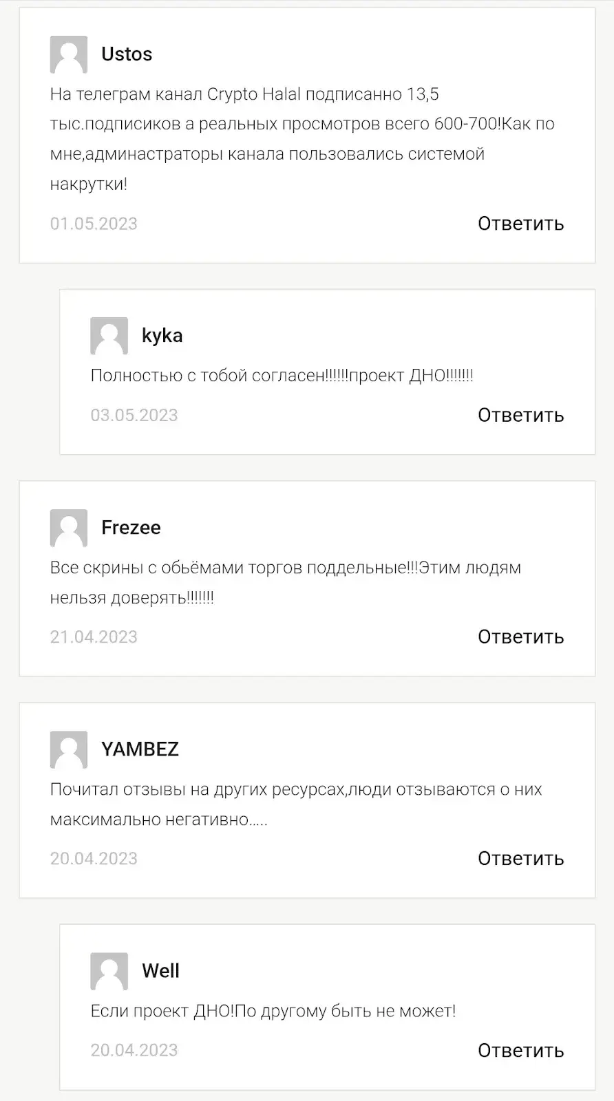 cryptohalal отзывы