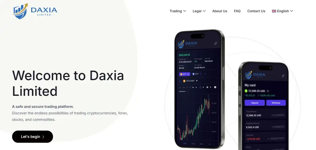 daxia limited брокер