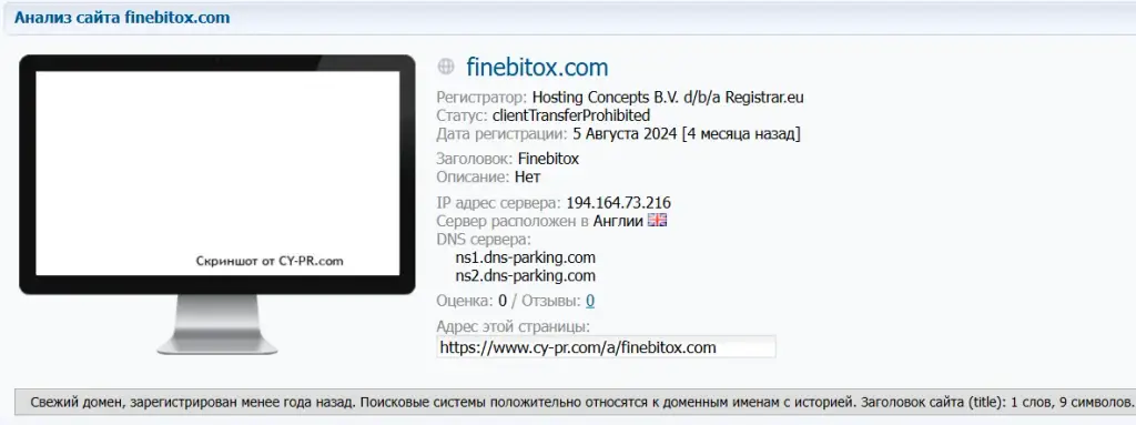 finebitox com отзывы finebitox com отзывы