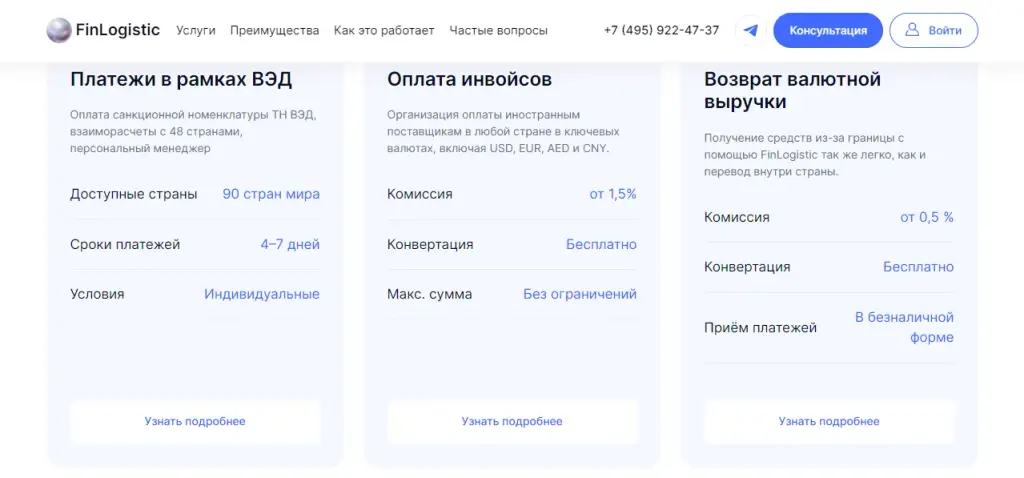 finlogistic io отзывы