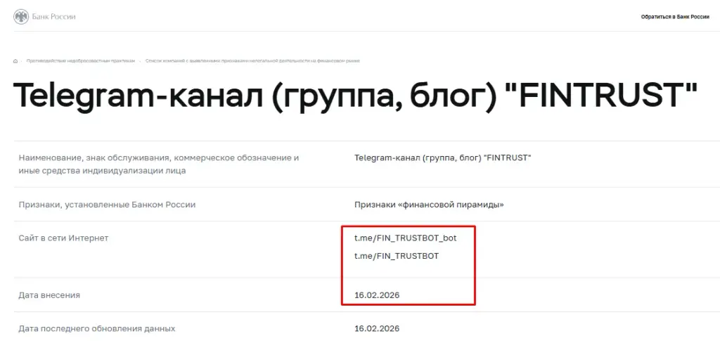 fintrust инвестиции fintrust инвестиции