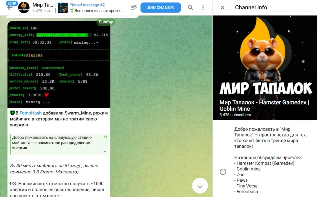 фомохэш обзор