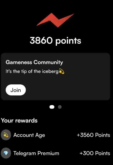 gameness telegram gameness telegram