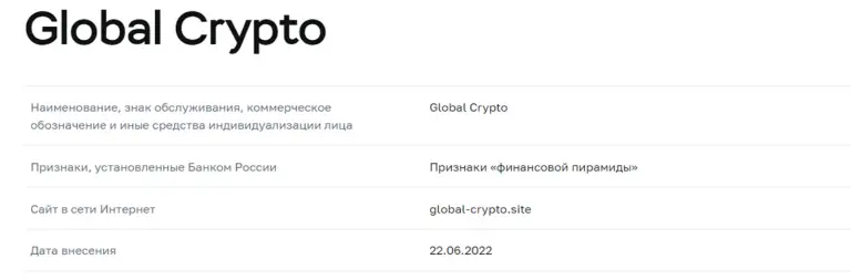 global crypto global crypto