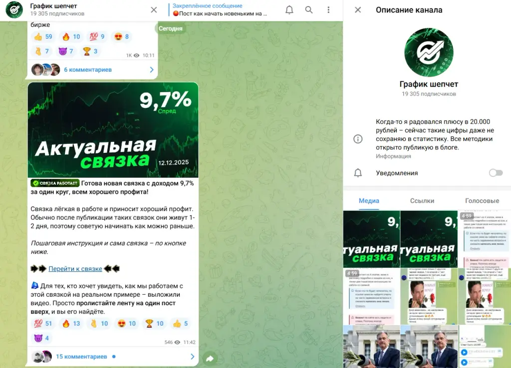 График шепчет Максим Перепелица