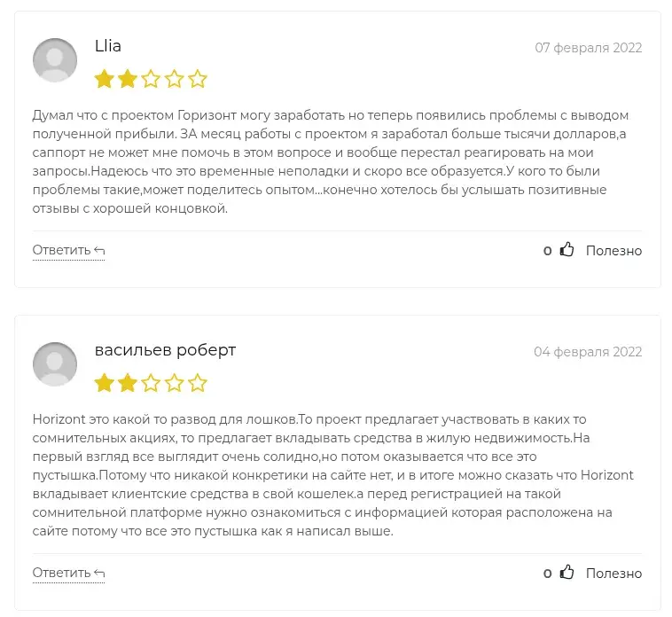 ООО Горизонт