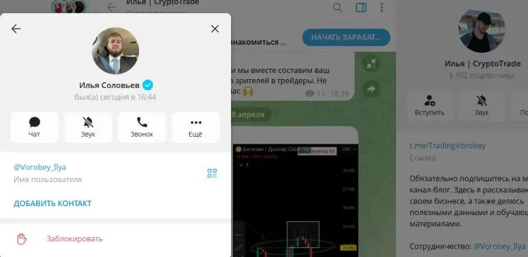 ilya crypto trade