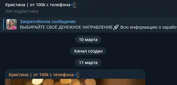 кристина шумилкина заработок с телефона