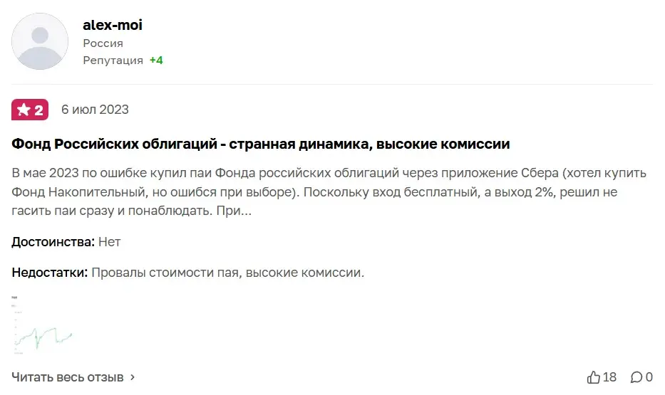 инвестиции в паевые фонды сбербанк отзывы