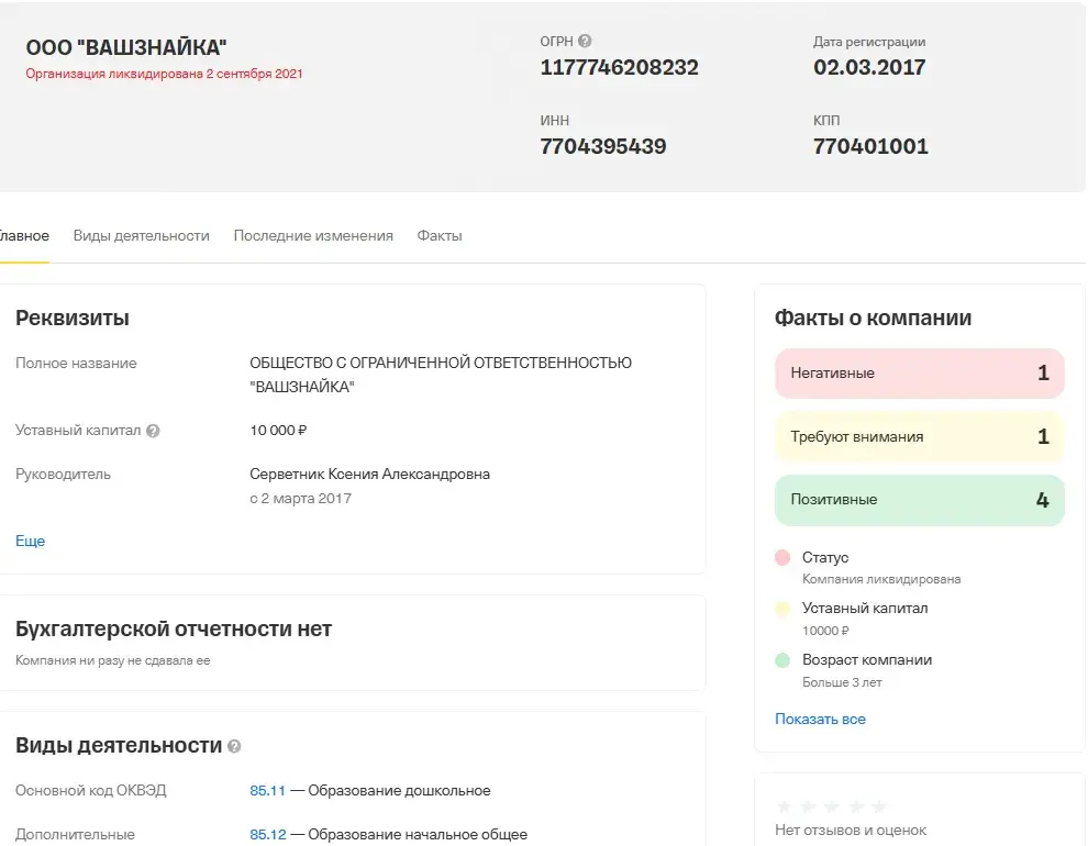 серветник ксения