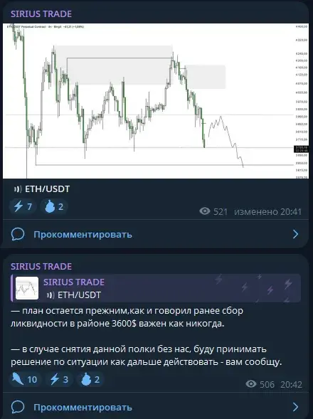 sirius trade тг