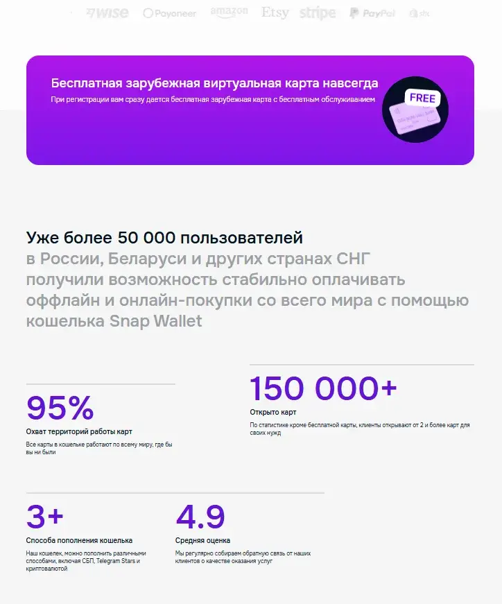 snap wallet отзывы