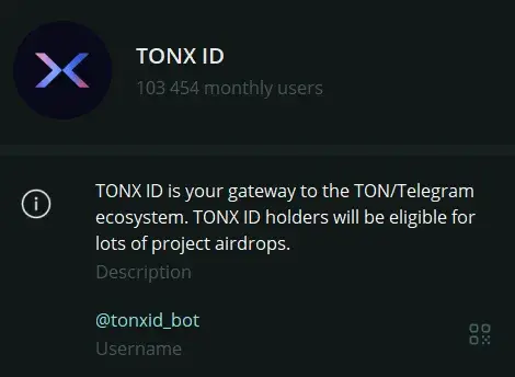 tonx id tonx id