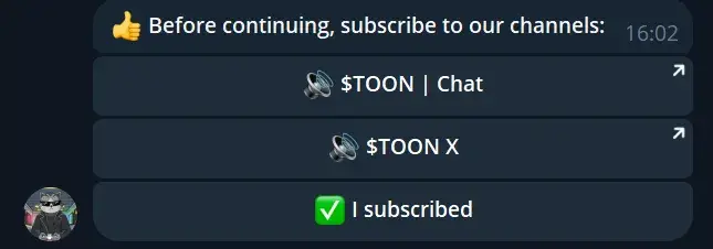 tooncinator телеграм