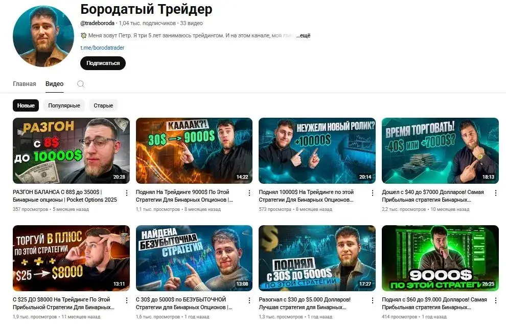 трейдинг с петром телеграм канал