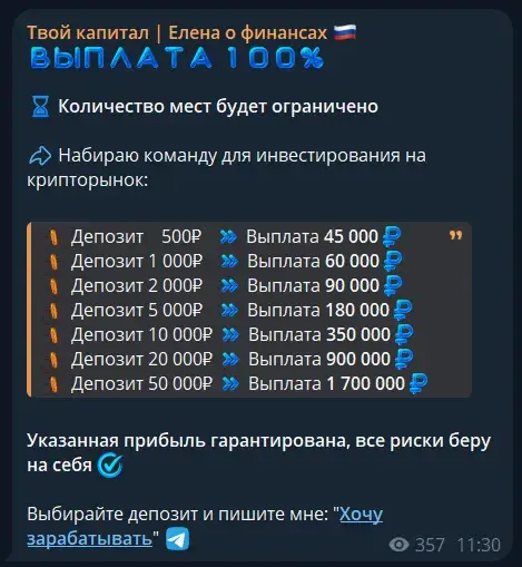 Твой капитал Елена
