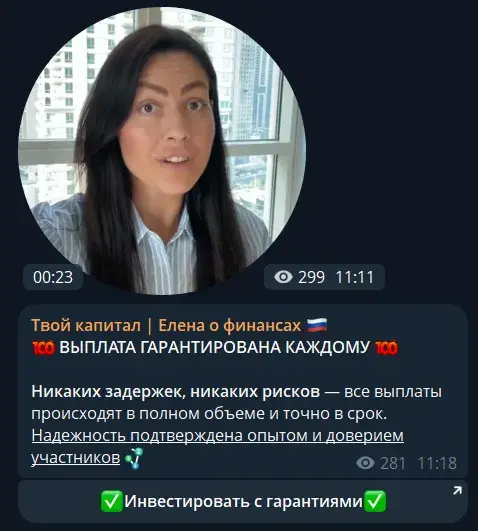 Твой капитал Елена о финансах
