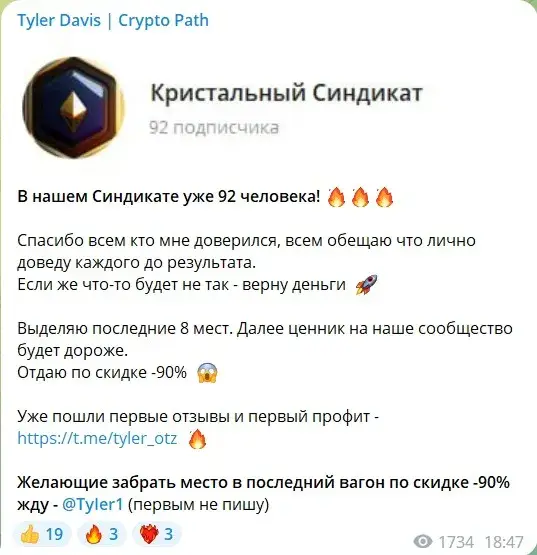 Tyler Davis Crypto Path