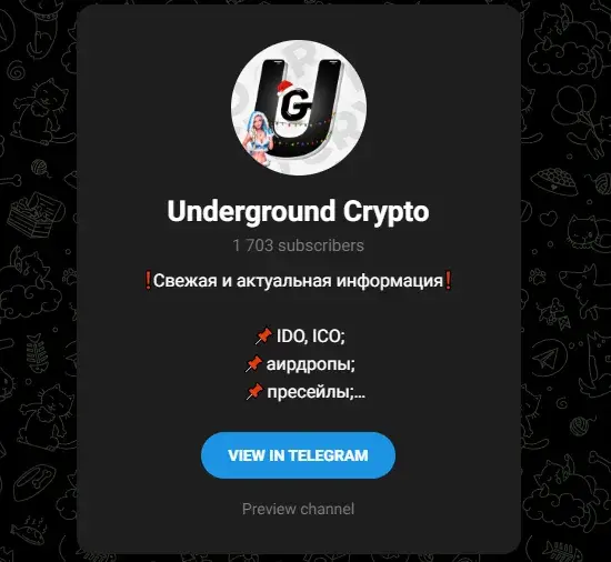 Underground Crypto