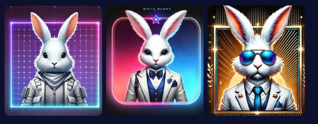 white bunny тапалка white bunny тапалка