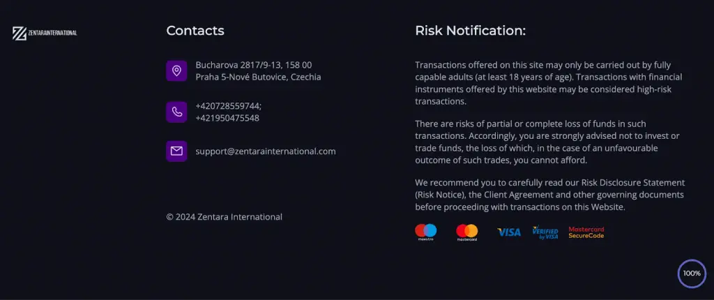 zentara international отзывы