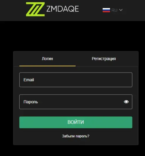 zmdaqe com скам